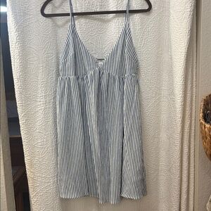 RSQ Blue and White Striped Dress